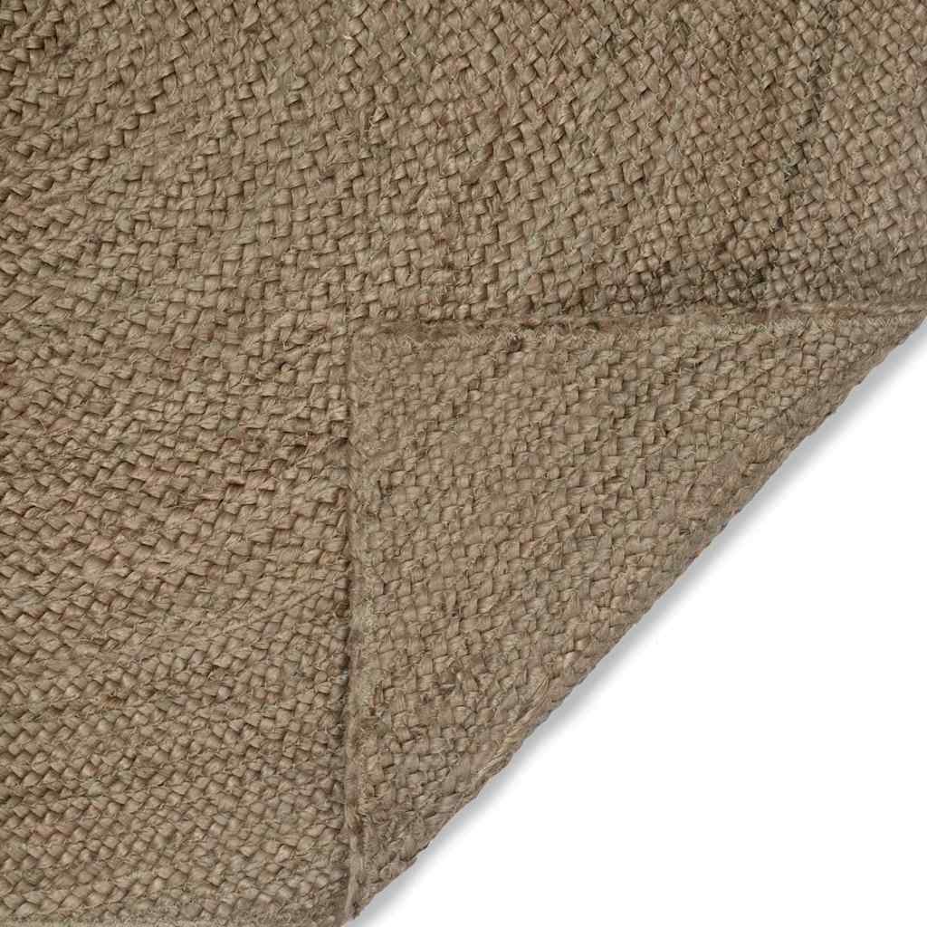 Vidaxl vloerkleden rechthoekig grijs 80 x 300 cm jute