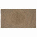 Vidaxl vloerkleden rechthoekig grijs 100 x 200 cm jute