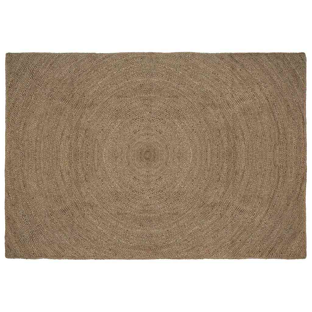 Vidaxl vloerkleden rechthoekig grijs 200 x 290 cm jute