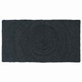 Vidaxl vloerkleden rechthoekig donkergrijs 60 x 110 cm jute