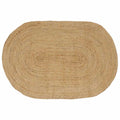 Vidaxl vloerkleden ovaal naturel 152 x 245 cm jute