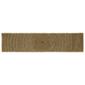 Vidaxl vloerkleed natuurlijk en zwart 60 x 250 cm jute