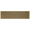 Vidaxl vloerkleed natuurlijk en zwart 80 x 300 cm jute
