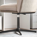 Vidaxl kantoorstoel gascilinder zwart 355-540 mm ijzer