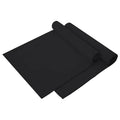 Vidaxl sporthanddoeken 2 pcs zwart 140 x 70 cm polyester en polyamide