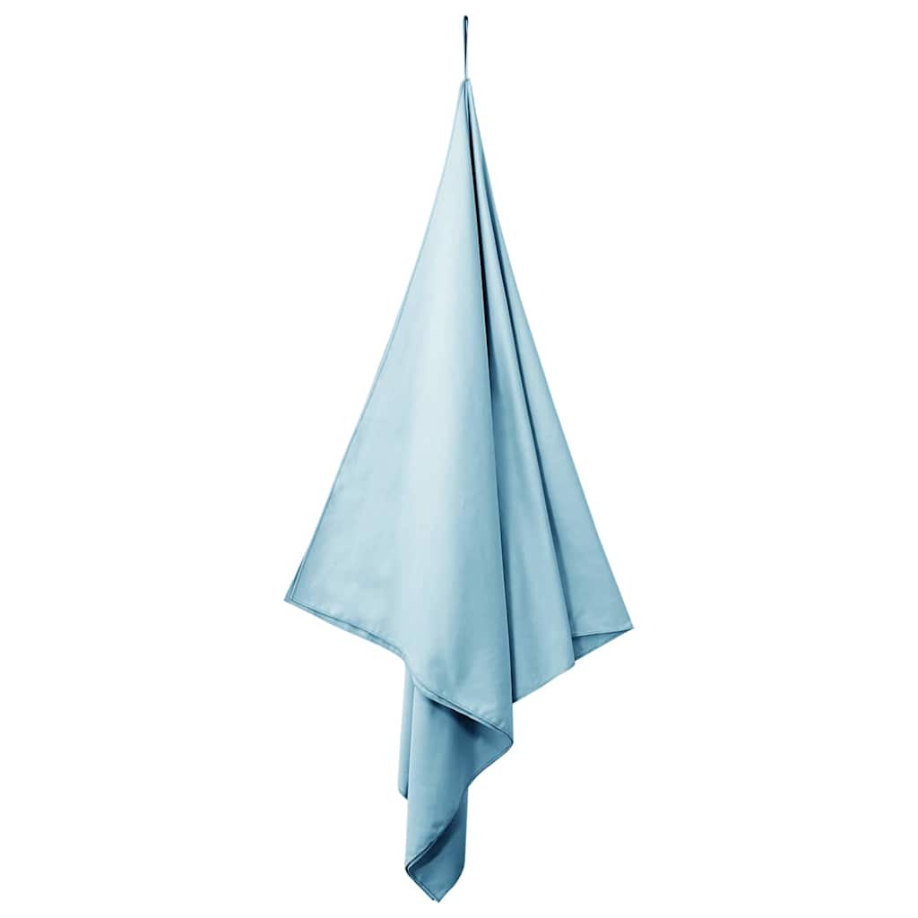 Vidaxl sporthanddoeken 2 pcs blauw 200 x 100 cm polyester en polyamide
