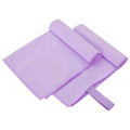 Vidaxl sporthanddoeken 2 pcs paars 50 x 30 cm polyester en polyamide