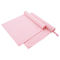 Vidaxl sporthanddoeken 2 pcs roze 180 x 90 cm polyester en polyamide