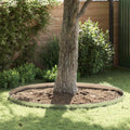 Vidaxl tuinrand 450 x 15 cm gegalvaniseerd staal zilver