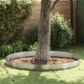 Vidaxl tuinrand 450 x 25 cm roestvrij staal zilver