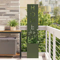 Vidaxl tuin privacy screen fretwerk olijfgroen 32 x 32 x 150 cm