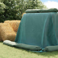 Vidaxl siloafdekking groen 8 x 5 m hdpe