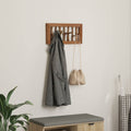 Vidaxl hanger bruin 50 x 11 x 25 cm massief mahoniehout