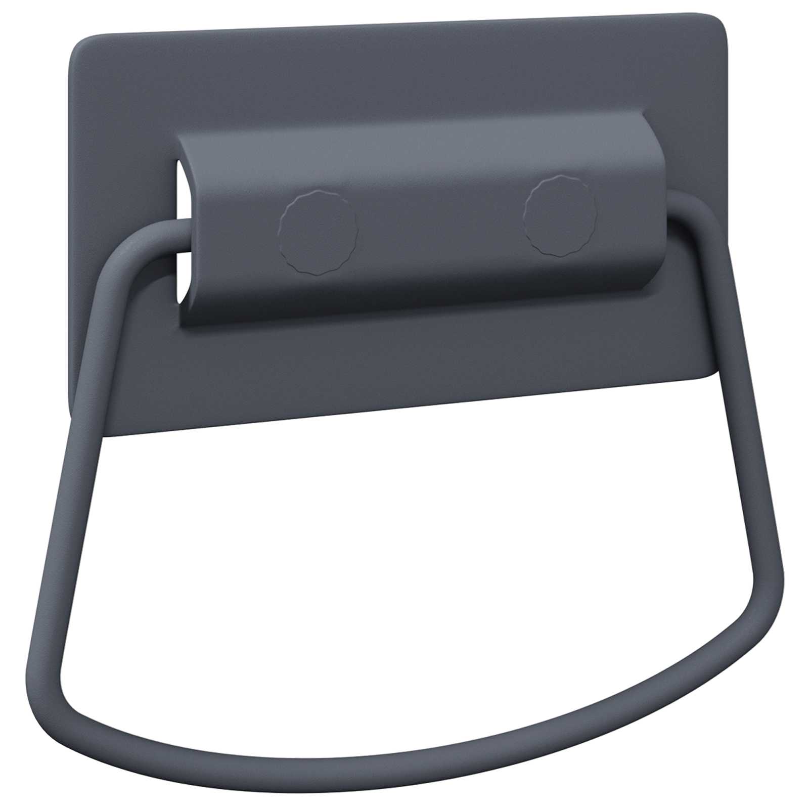 Vidaxl kast handvatten 12 pcs antraciet 85 x 45 mm metaal