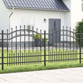 Vidaxl tuinhek grijs 240 x 140 cm poedergecoat staal