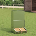 Vidaxl varkensvoeder zilver 55 x 51 x 91,5 cm gegalvaniseerd staal