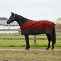 Vidaxl paardendeken donkergroen en zwart 115 cm polyester