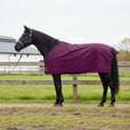 Vidaxl paardendeken donkergroen en zwart 75 cm polyester