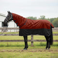 Vidaxl paardendeken donkergroen en zwart 115 cm polyester
