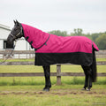 Vidaxl paardendeken roze en zwart 105 cm polyester