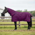 Vidaxl paardendeken donkergroen en zwart 125 cm polyester