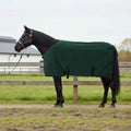 Vidaxl paardendeken donkergroen 105 cm polyester fleece