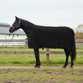 Vidaxl paardendeken zwart 105 cm polyester fleece
