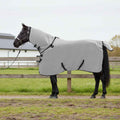 Vidaxl paardendeken volledig lichtgrijs en roze 115 cm