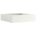 Vidaxl tuinrand wit 50 x 50 x 13 cm staal