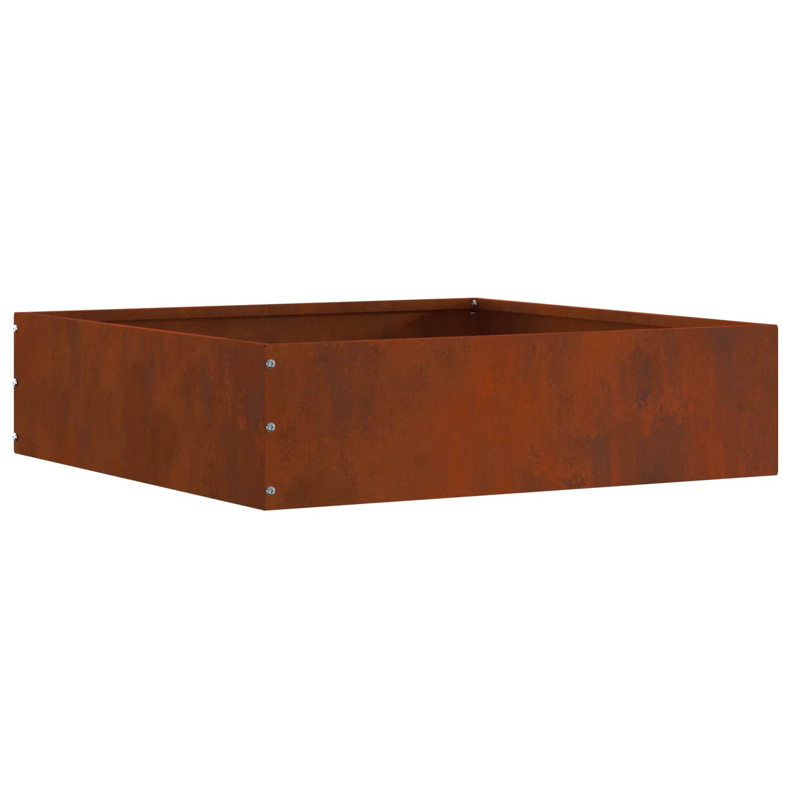 Vidaxl tuinrand roestig 50 x 50 x 13 cm cortenstaal