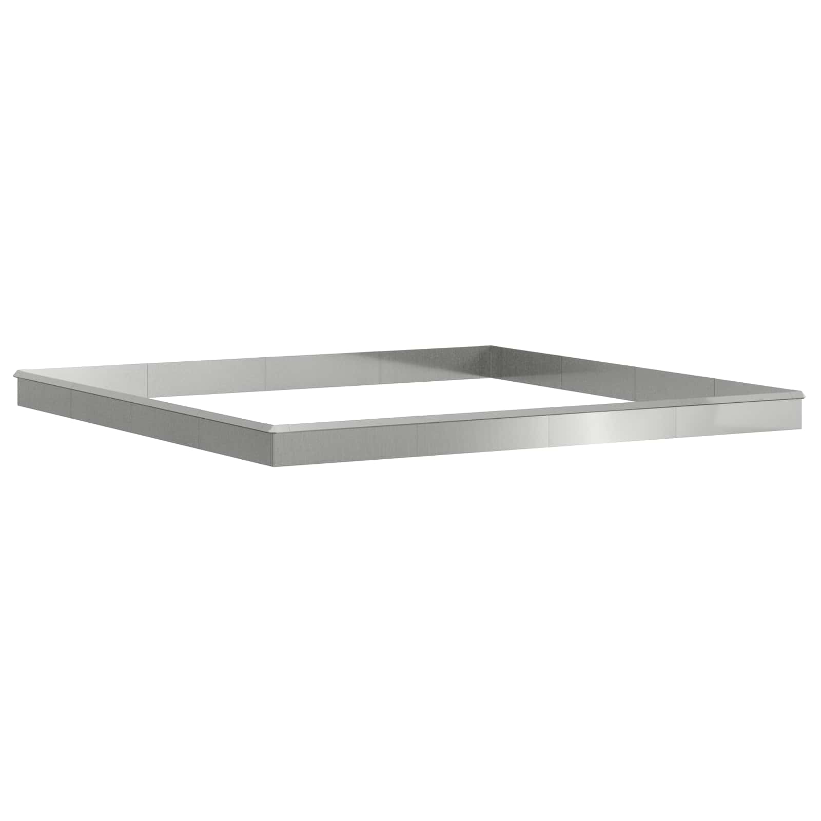 Vidaxl slakkenhekken 20 pcs zilver gegalvaniseerd staal