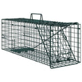 Vidaxl dierenvallen groen 61 x 20 x 21,5 cm staal