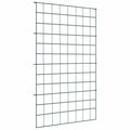 Vidaxl vijverhekken set 8 pcs groen 50 x 80 cm staal