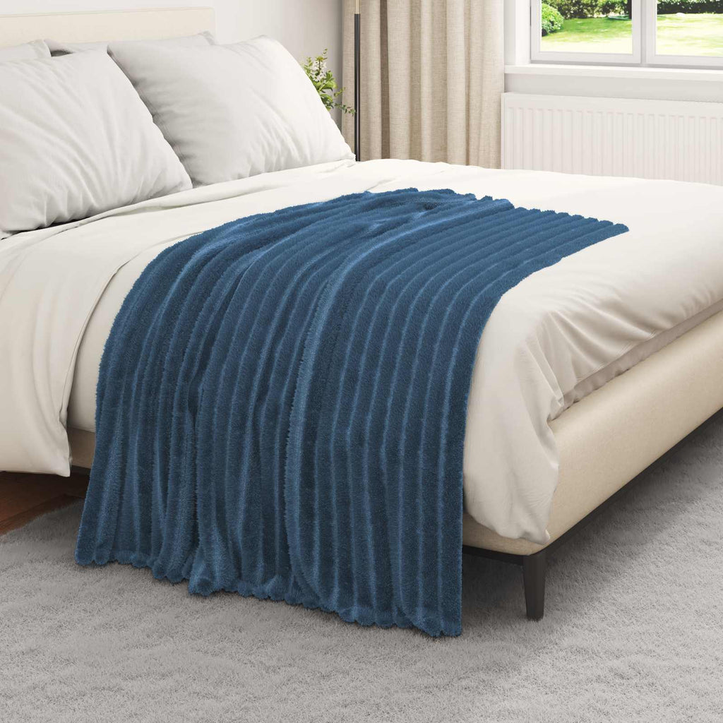 Vidaxl kleden 6 st marineblauw 150 x 130 cm 2.85 kg fleece