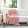 Vidaxl kleden 6 st roze 150 x 130 cm 2,85 kg fleece