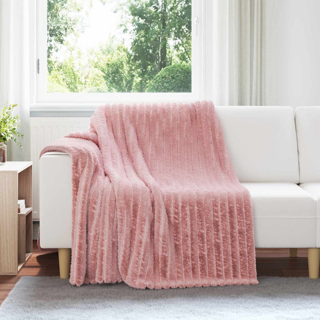 Vidaxl kleden 6 st roze 200 x 150 cm 4,75 kg fleece