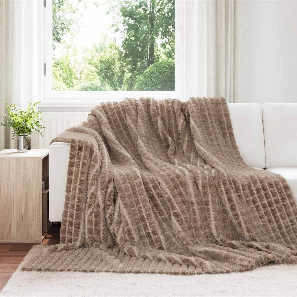 Vidaxl kleden 6 pcs kameel 240 x 220 cm fleece