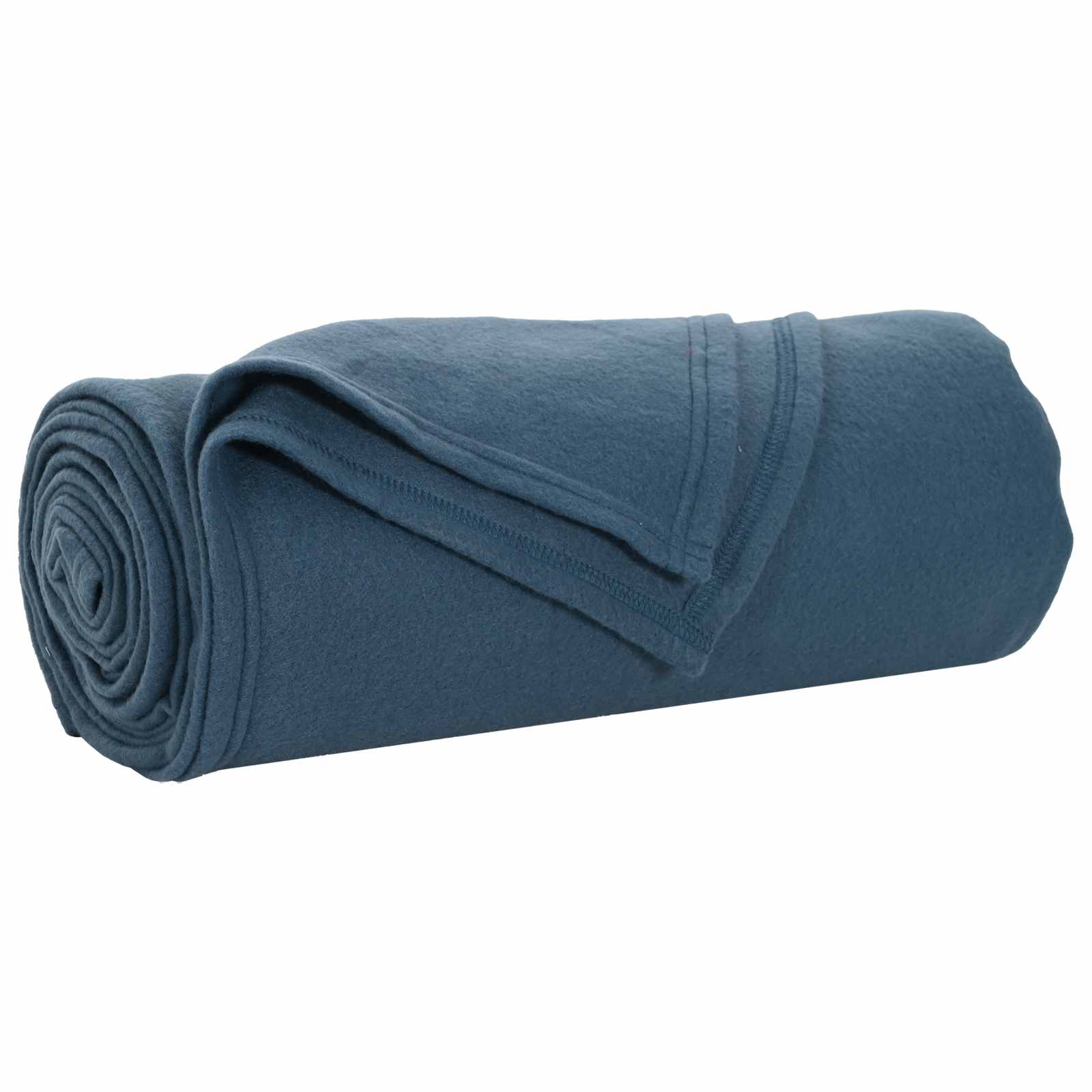 Vidaxl gooi deken marineblauw 270 x 240 cm fleece