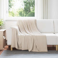 Vidaxl kleden 6 pcs beige 200 x 150 cm fleece