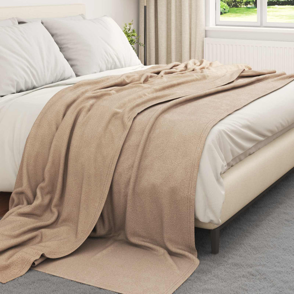 Vidaxl kleden 6 st camel 270 x 240 cm 5.08 kg fleece