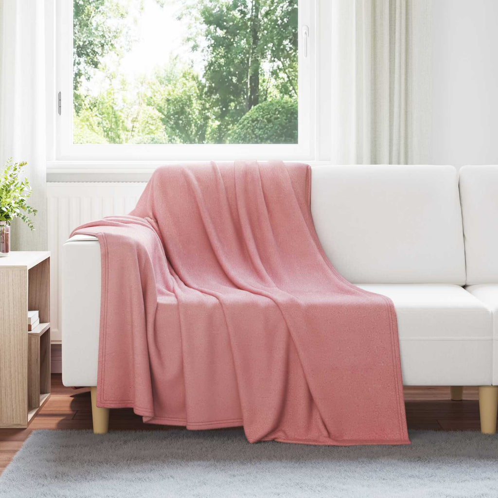 Vidaxl kleden 6 pcs roze 200 x 150 cm fleece