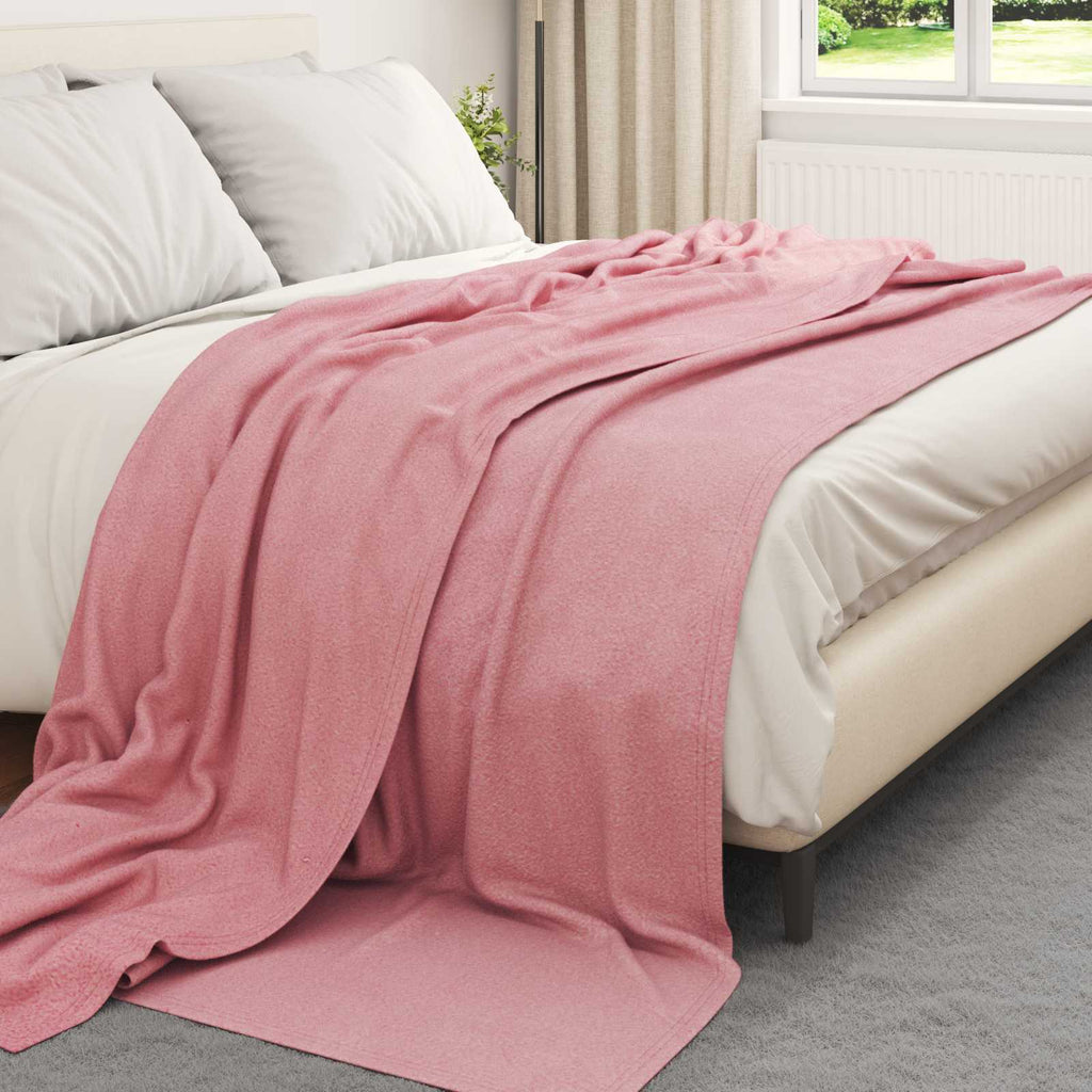 Vidaxl kleden 6 pcs roze 240 x 220 cm fleece