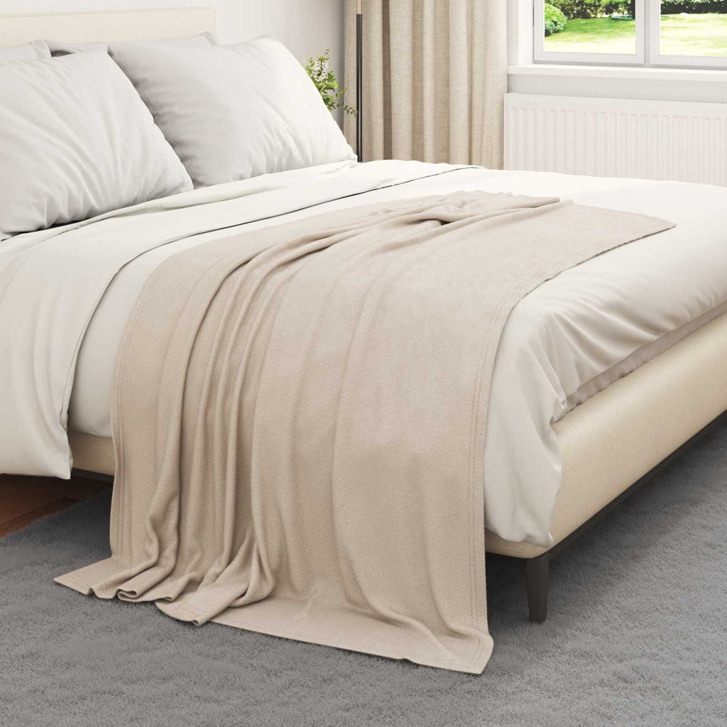 Vidaxl kleden 24 st beige 170 x 130 cm 7,43 kg fleece