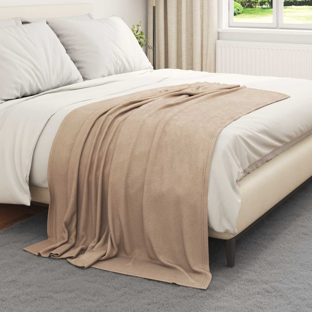 Vidaxl kleden 24 st camel 170 x 130 cm 8.06 kg fleece