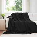 Vidaxl kleden 24 pcs zwart 270 x 240 cm fleece