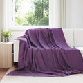 Vidaxl kleden 24 pcs paars 270 x 240 cm fleece