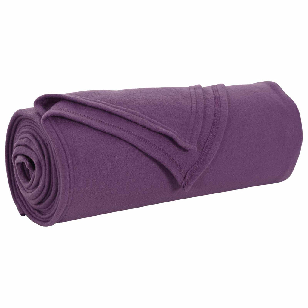 Vidaxl kleden 24 pcs paars 270 x 240 cm fleece