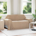 Vidaxl kleden 6 st camel 280 x 210 cm 4,75 kg fleece