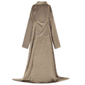 Vidaxl deken hoodie kameel f flanel