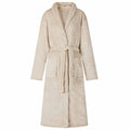 Vidaxl badjas zonder kap beige xxxl flanel